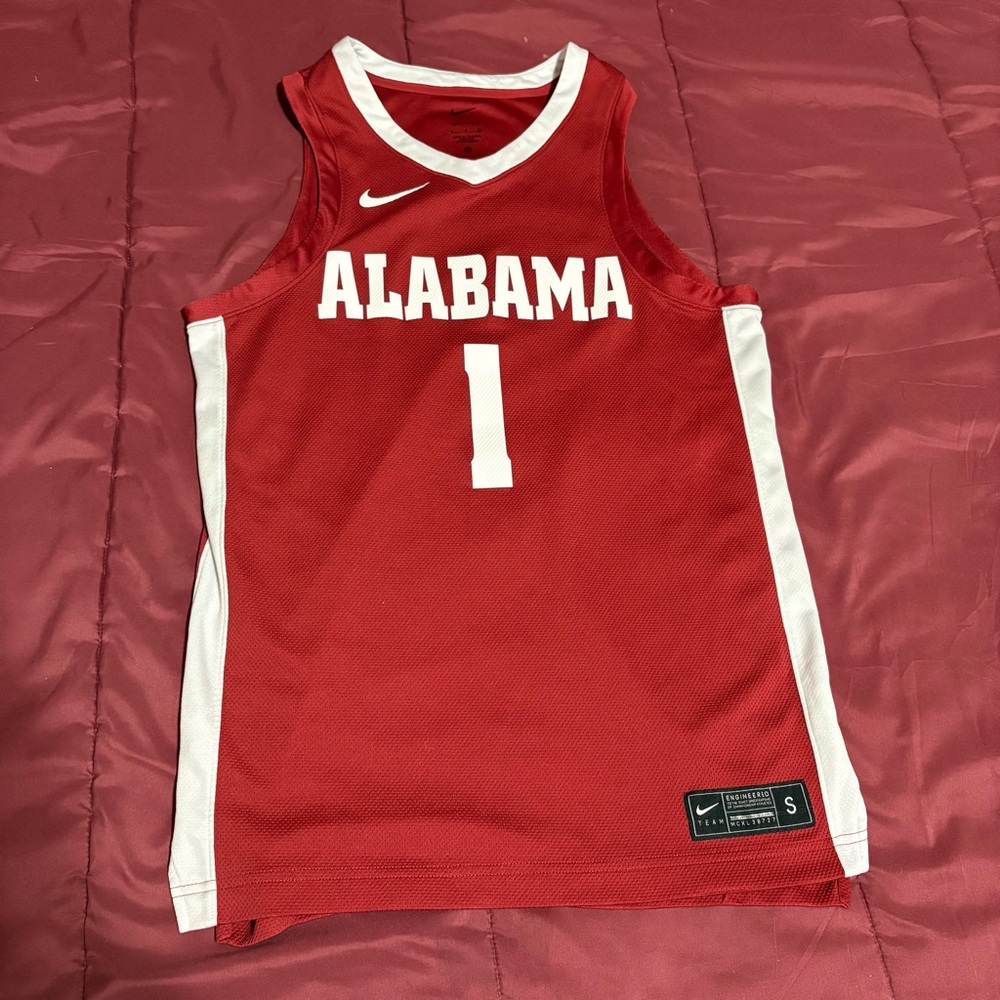 Nike Alabama Crimson Tide Basketball Jersey